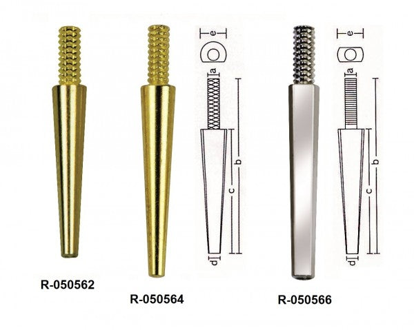 DOWEL PIN 22 MM MESSING - 1000 STK