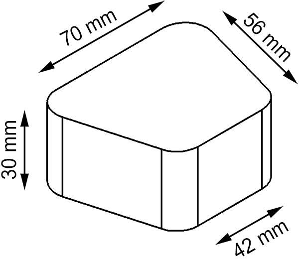 KFO-Box orange - 100 Stück