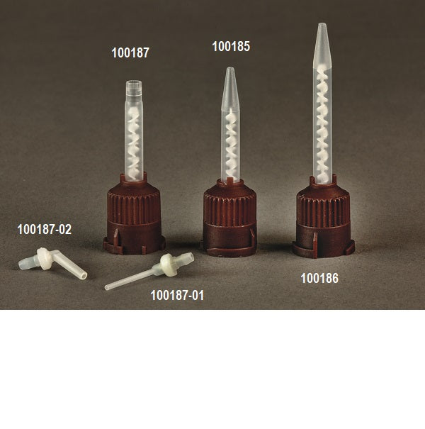 MISCHSPITZEN - BRAUN KURZ FLACH - 36 mm - 50 Stk.