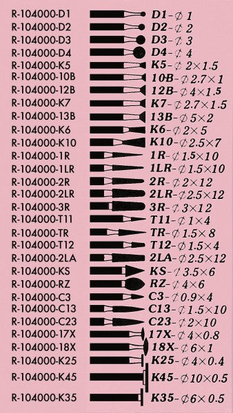 DIAMANTBOHRER - K6 - D 2 x 5