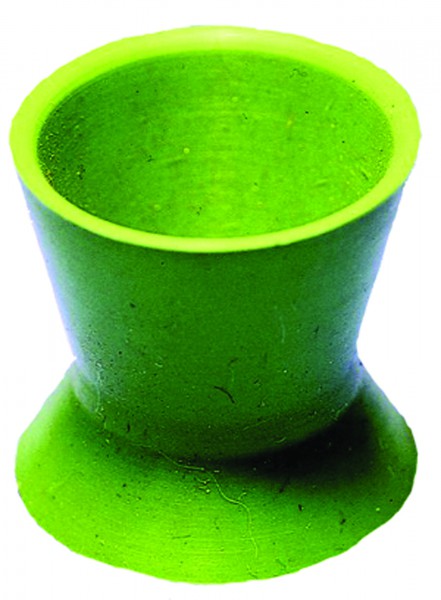 GREEN  SMALL  SILICONE  BOWL