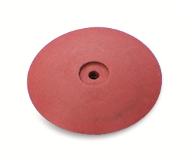 SILIKONFRÄSEN - TYP 1076096E "LINSE" rot 100 Stk